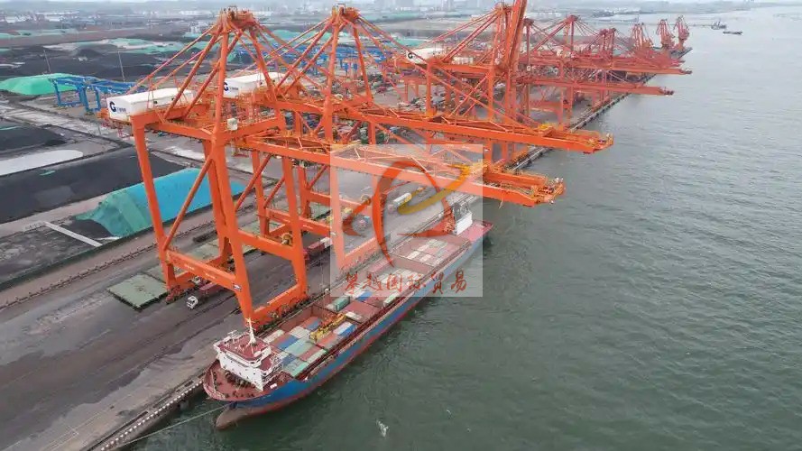 Imported maternal and infant products from China_ customs clearance at Huangpu Port, Guangzhou