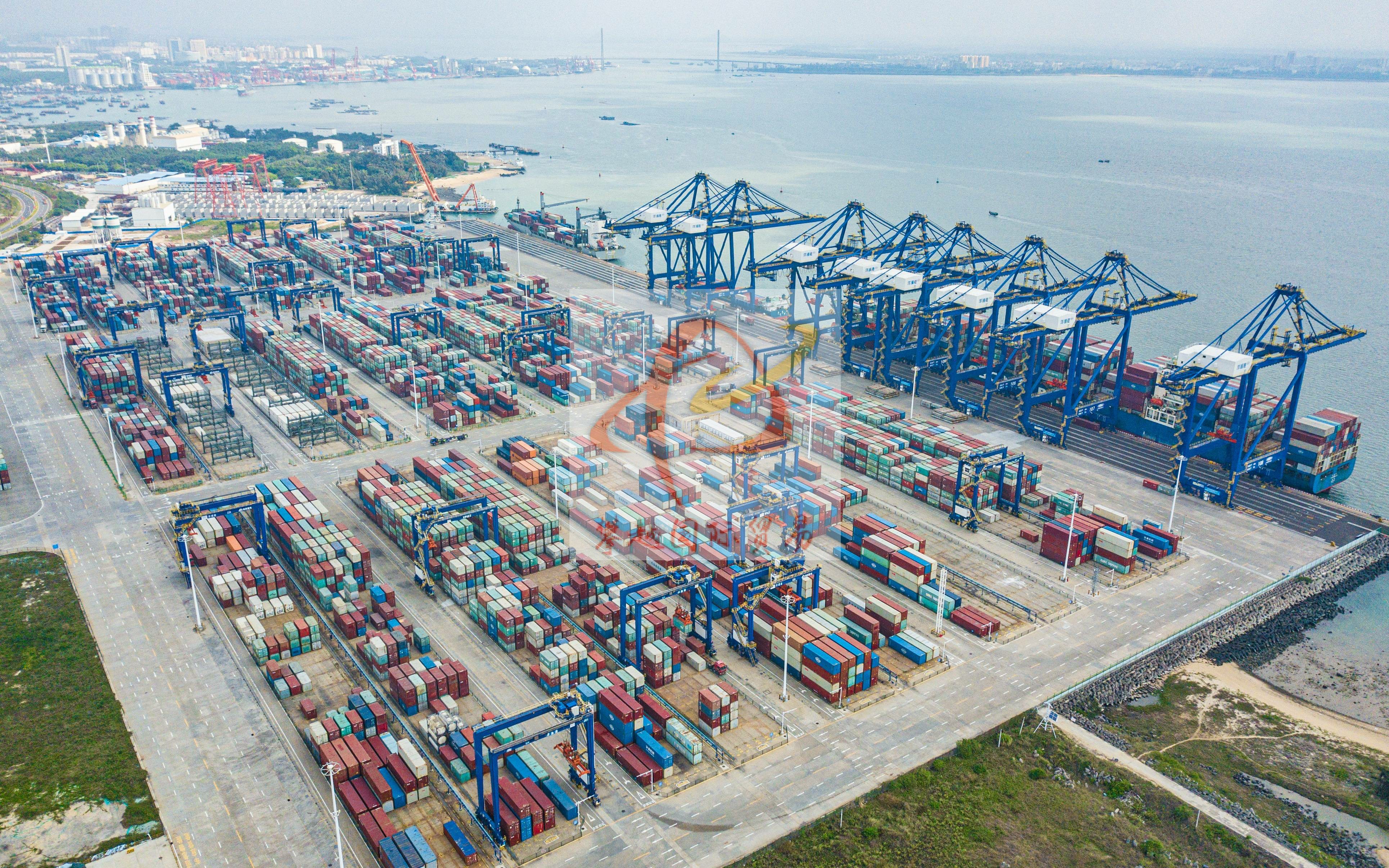 Imported medical disinfection supplies from China_ Customs clearance at Shenzhen Yantian Port